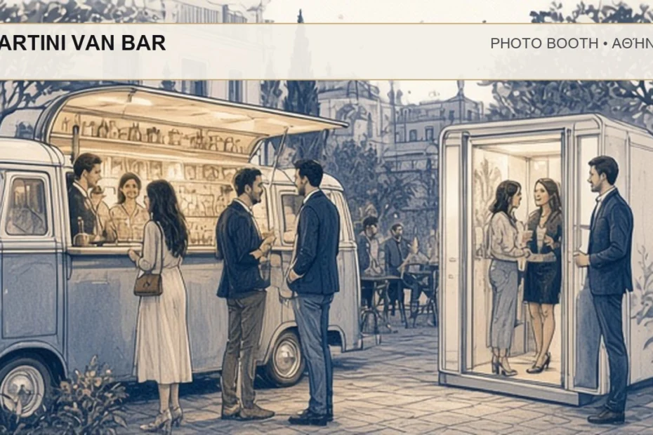 Photo Booth Αθήνα: BARTINI VAN BAR – συνεργάτης Magic Photo Booth