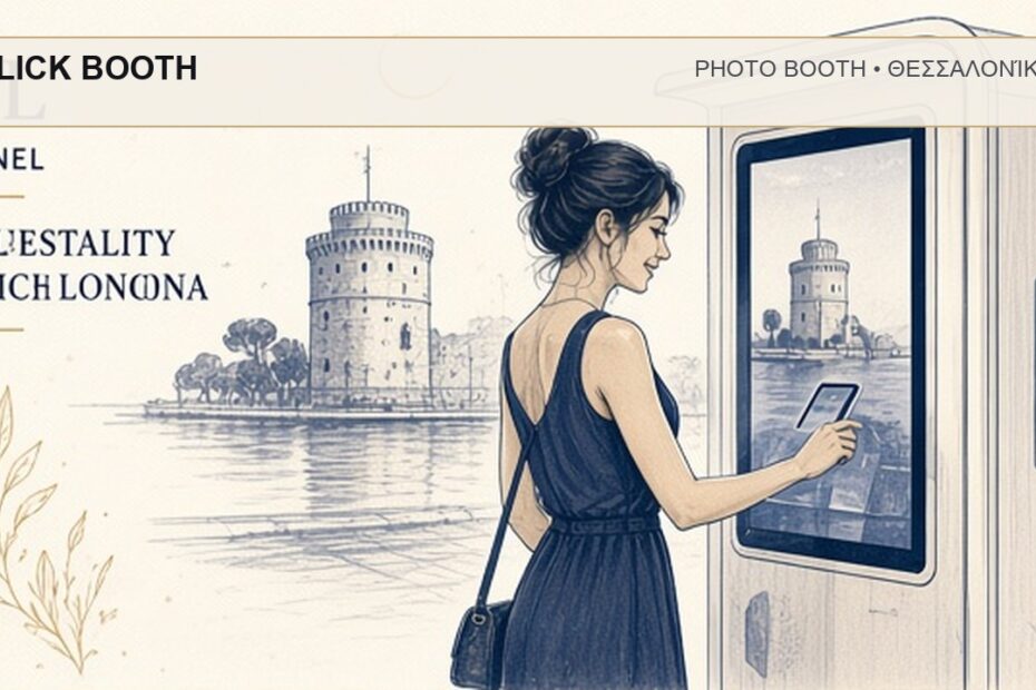 Photo Booth Θεσσαλονίκη: CLICK BOOTH – συνεργάτης Magic Photo Booth