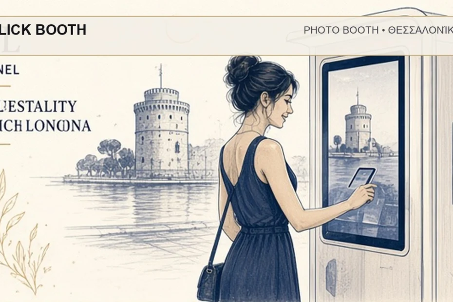Photo Booth Θεσσαλονίκη: CLICK BOOTH – συνεργάτης Magic Photo Booth