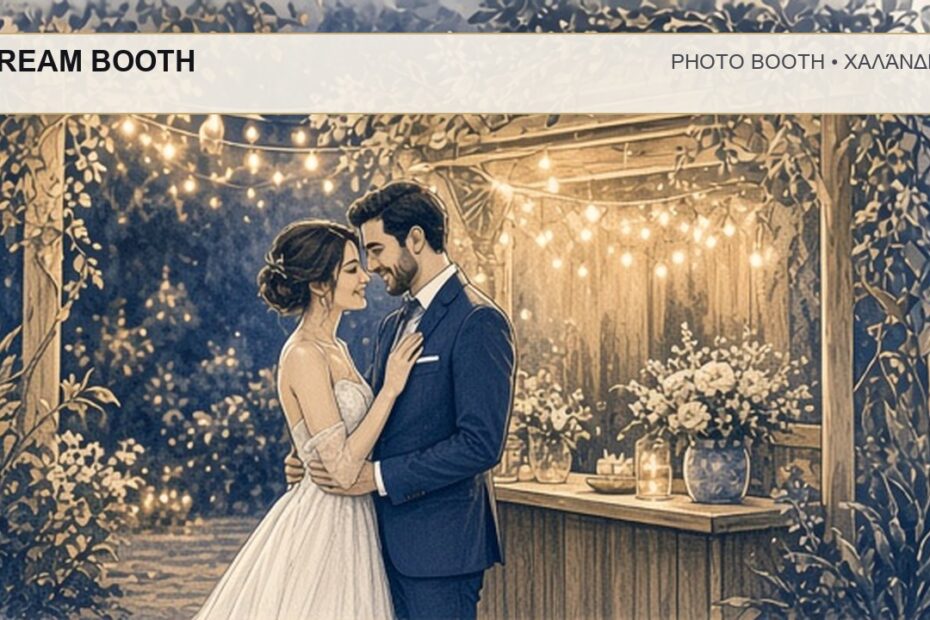 Photo Booth Χαλάνδρι: DREAM BOOTH – συνεργάτης Magic Photo Booth