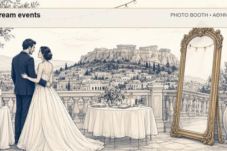 Photo Booth Αθήνα: Dream events – συνεργάτης Magic Photo Booth