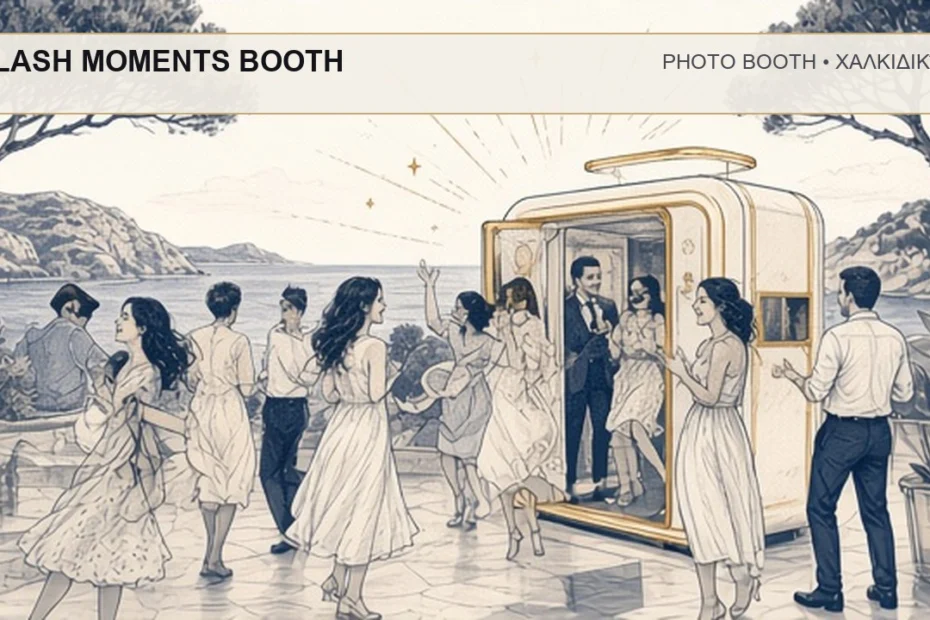 Photo Booth Χαλκιδική: FLASH MOMENTS BOOTH – συνεργάτης Magic Photo Booth
