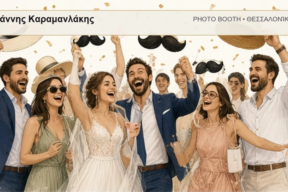 Photo Booth Θεσσαλονίκη: Γιάννης Καραμανλάκης – συνεργάτης Magic Photo Booth