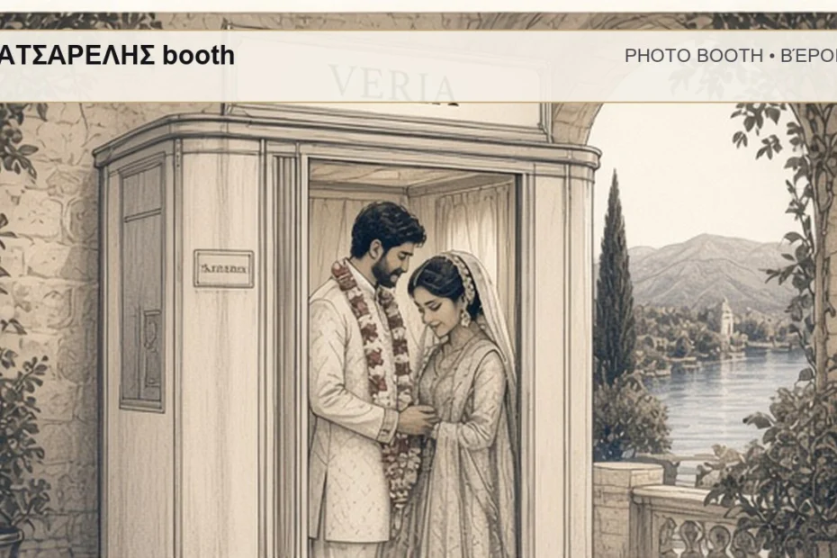 Photo Booth Βέροια: ΚΑΤΣΑΡΕΛΗΣ booth – συνεργάτης Magic Photo Booth