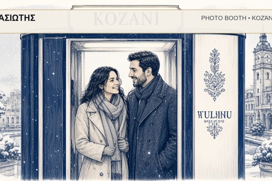 Photo Booth Κοζάνη: ΧΑΣΙΩΤΗΣ – συνεργάτης Magic Photo Booth