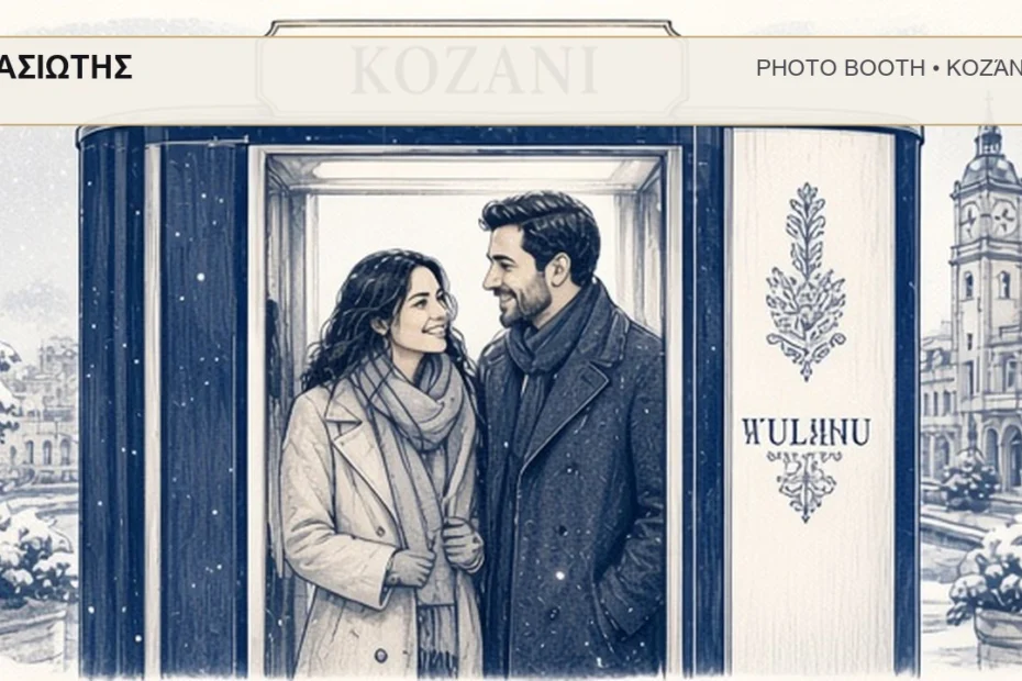 Photo Booth Κοζάνη: ΧΑΣΙΩΤΗΣ – συνεργάτης Magic Photo Booth
