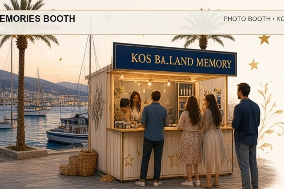 Photo Booth Κως: MEMORIES BOOTH – συνεργάτης Magic Photo Booth