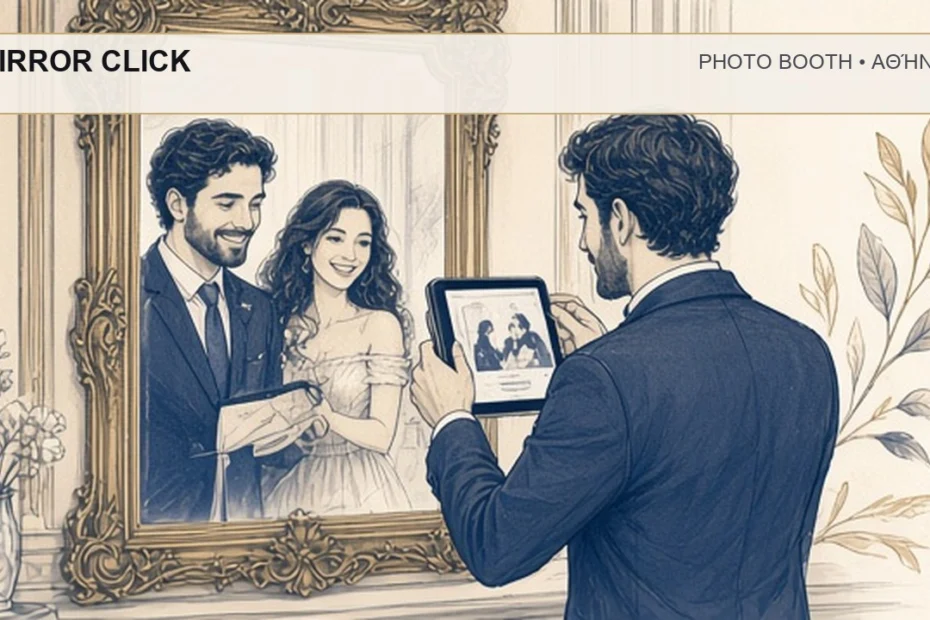 Photo Booth Αθήνα: MIRROR CLICK – συνεργάτης Magic Photo Booth