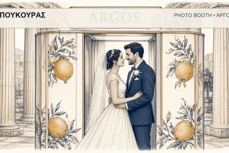 Photo Booth Άργος: ΜΠΟΥΚΟΥΡΑΣ – συνεργάτης Magic Photo Booth