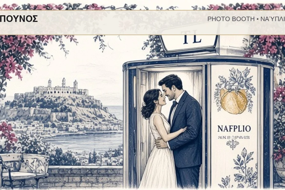 Photo Booth Ναύπλιο: ΜΠΟΥΝΟΣ – συνεργάτης Magic Photo Booth