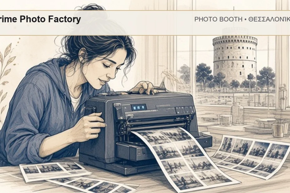 Photo Booth Θεσσαλονίκη: Prime Photo Factory – συνεργάτης Magic Photo Booth