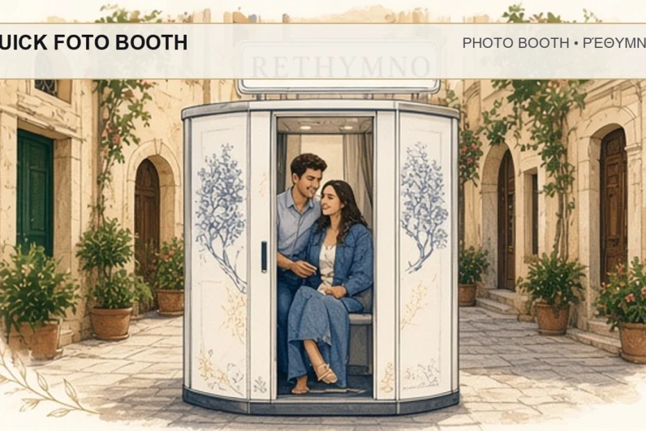 Photo Booth Ρέθυμνο: QUICK FOTO BOOTH – συνεργάτης Magic Photo Booth