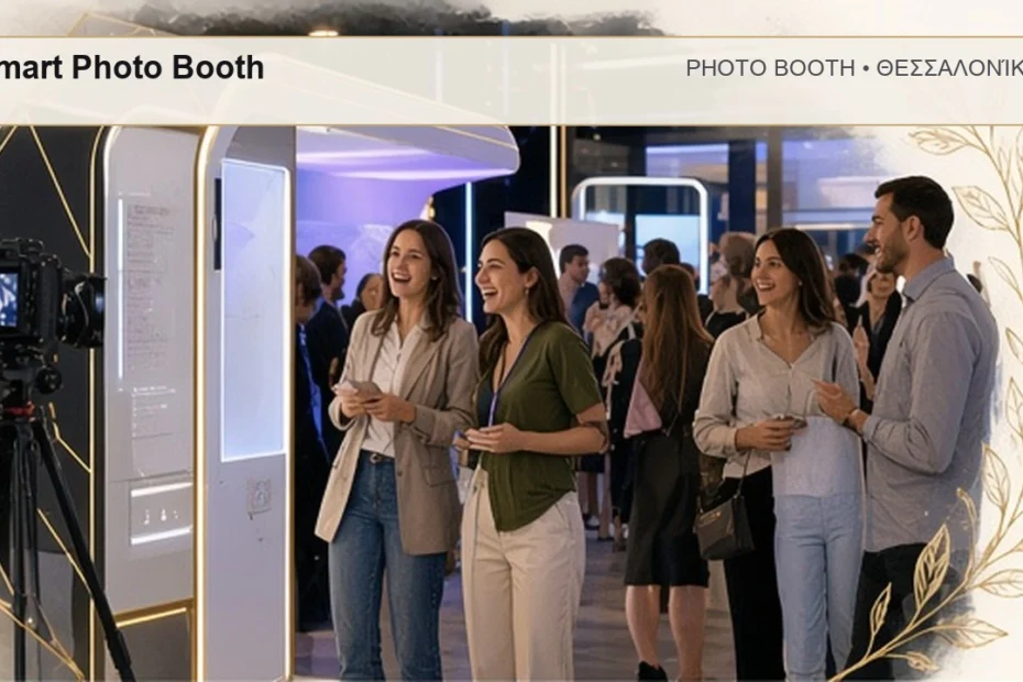 Photo Booth Θεσσαλονίκη: Smart Photo Booth – συνεργάτης Magic Photo Booth
