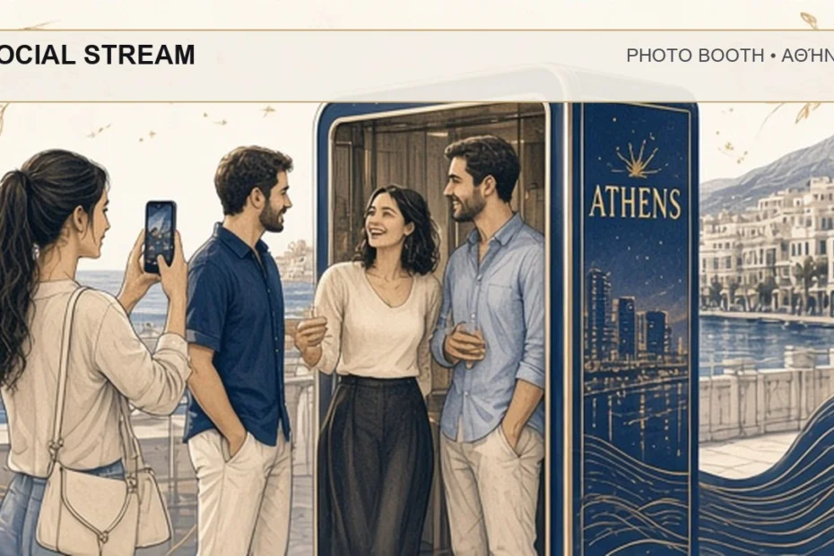 Photo Booth Αθήνα: SOCIAL STREAM – συνεργάτης Magic Photo Booth