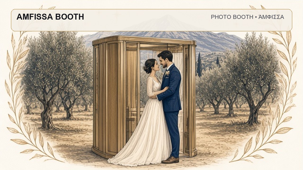 Photo Booth Άμφισσα: AMFISSA BOOTH – συνεργάτης Magic Photo Booth