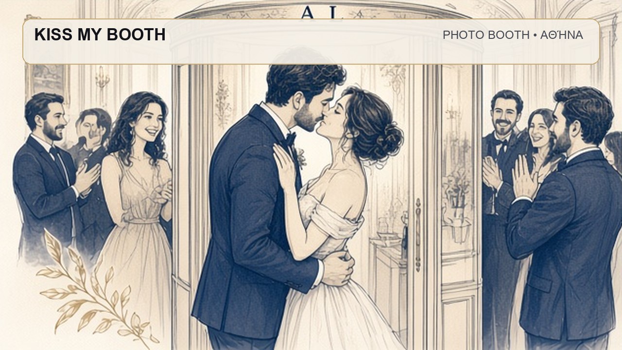 Photo Booth Αθήνα: KISS MY BOOTH – συνεργάτης Magic Photo Booth
