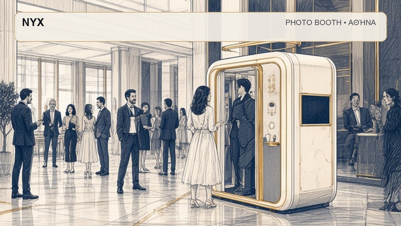 Photo Booth Αθήνα: NYX – συνεργάτης Magic Photo Booth