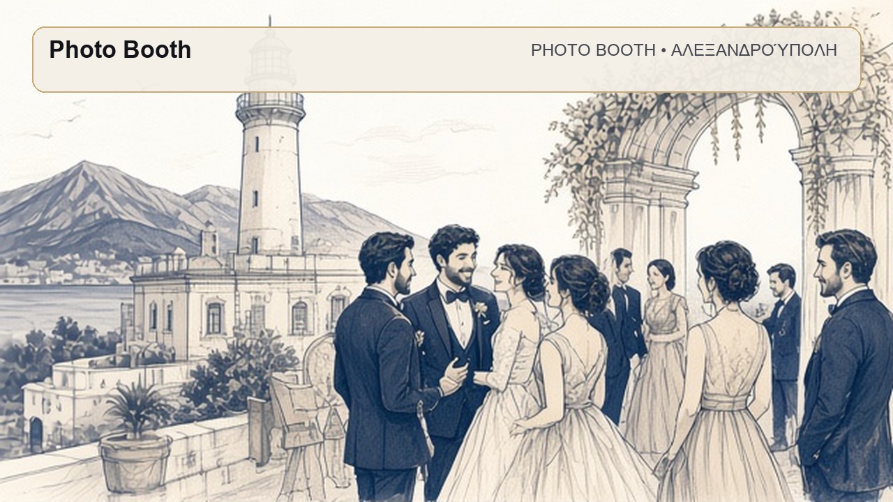 Photo Booth Αλεξανδρούπολη: Photo Booth – συνεργάτης Magic Photo Booth