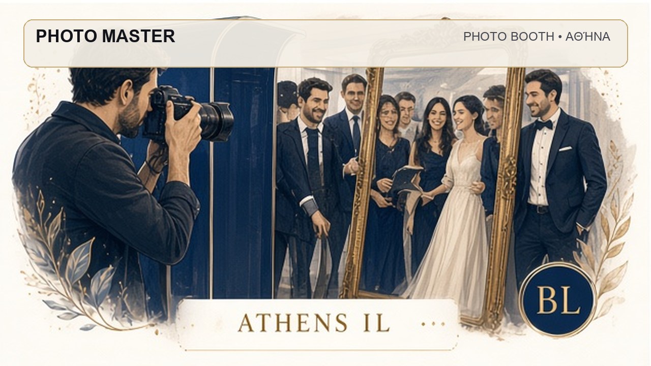 Photo Booth Αθήνα: PHOTO MASTER – συνεργάτης Magic Photo Booth