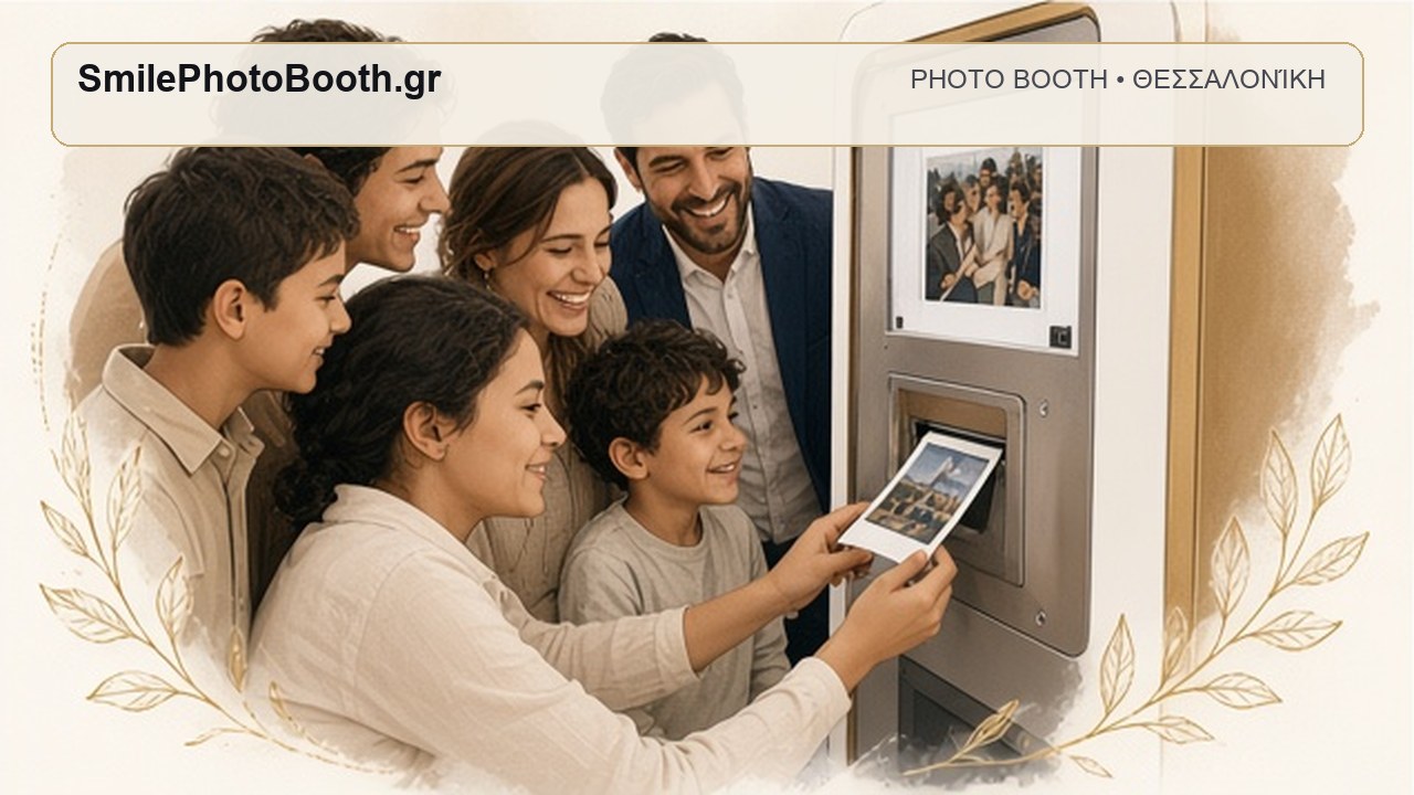 Photo Booth Θεσσαλονίκη: SmilePhotoBooth.gr – συνεργάτης Magic Photo Booth