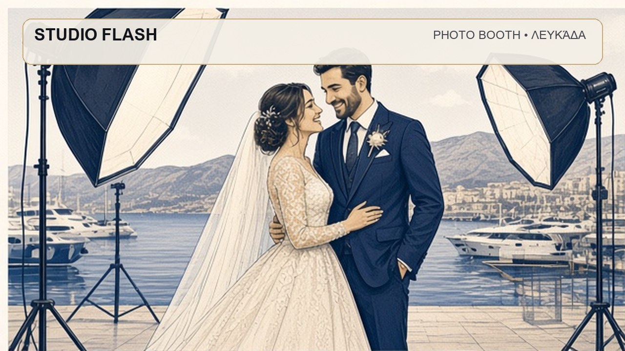 Photo Booth Λευκάδα: STUDIO FLASH – συνεργάτης Magic Photo Booth