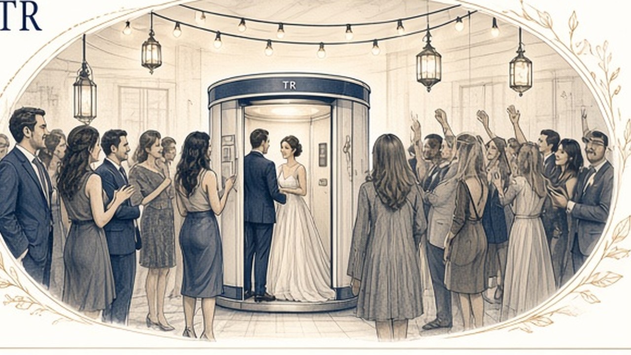 20 ιδέες για να κάνετε το Photo Booth το επίκεντρο του πάρτι — γραμμική εικονογράφηση